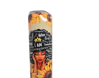 Bible Emergency Tumbler; Black Queen Tumbler Stainless Steel Tumbler