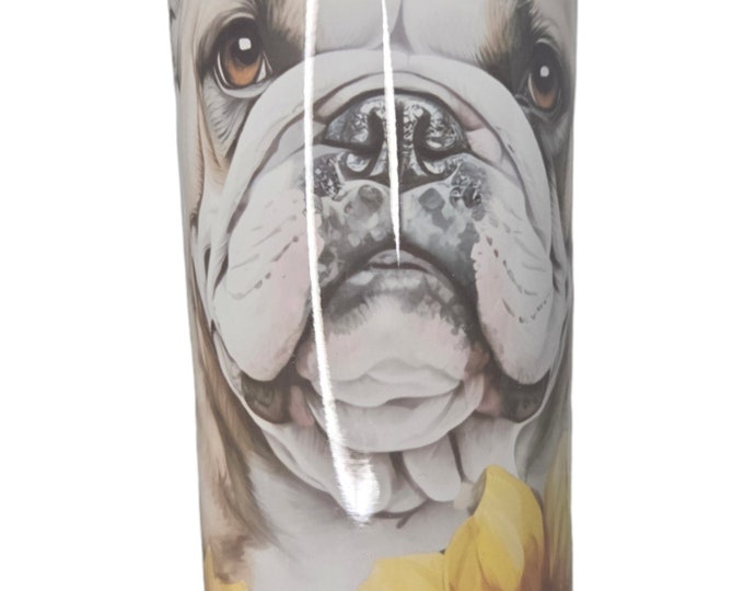 Bull Dog Tumbler; Skinny Tumbler