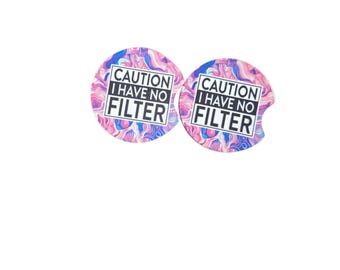 Set of 2 Car Coasters