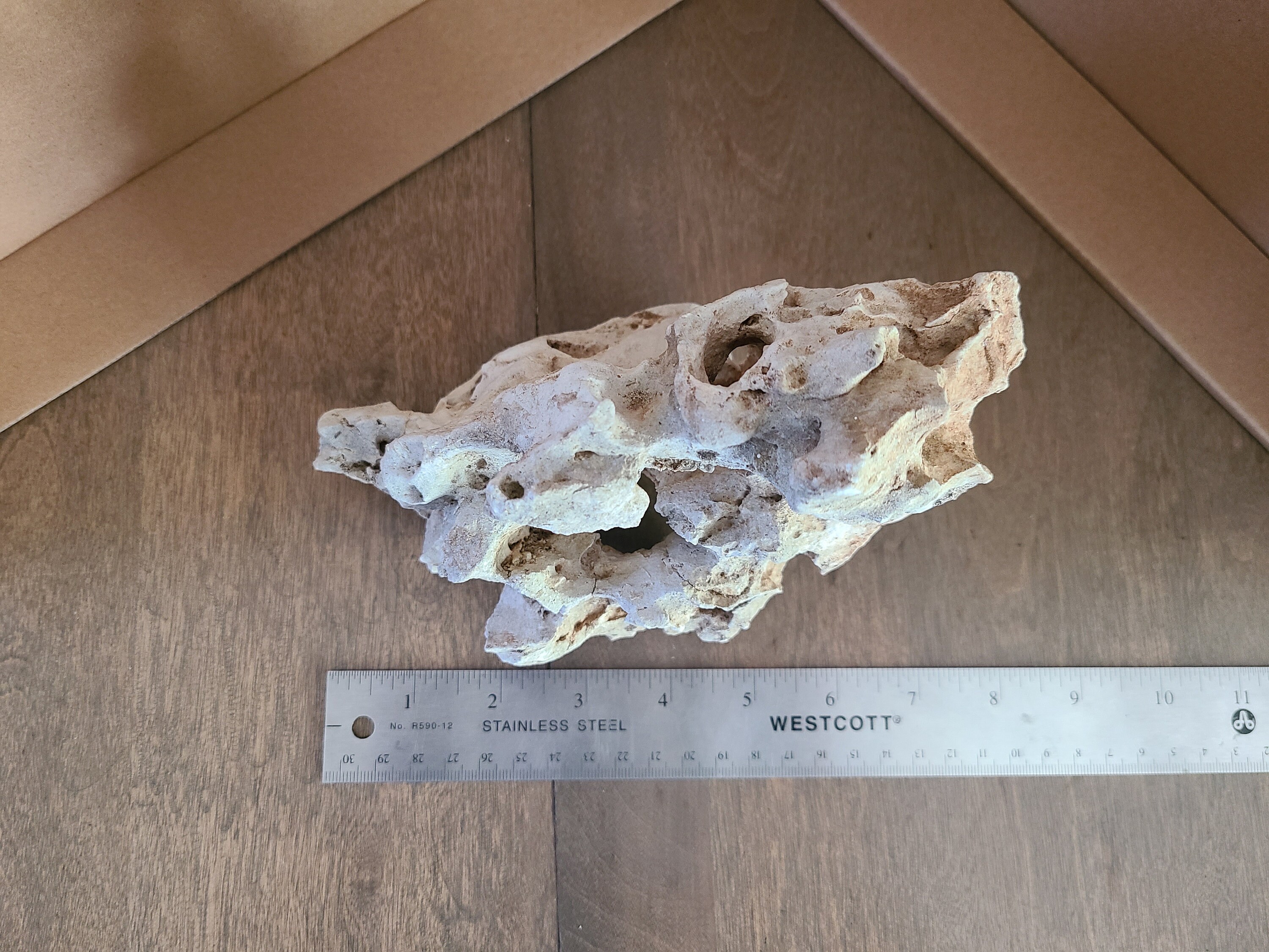 Texas Holey Rock Limestone Fish Aquarium Reptile Habitat Terrarium Decor for Aquatic Pets Garden