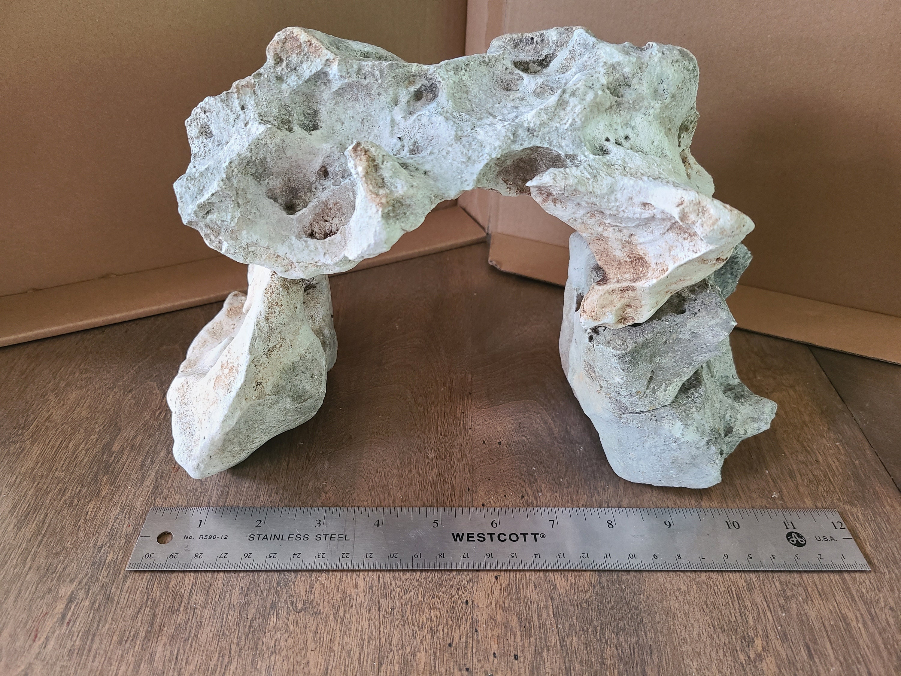 Texas Holey Rock Limestone Fish Aquarium Reptile Habitat Terrarium Decor for Aquatic Pets Garden