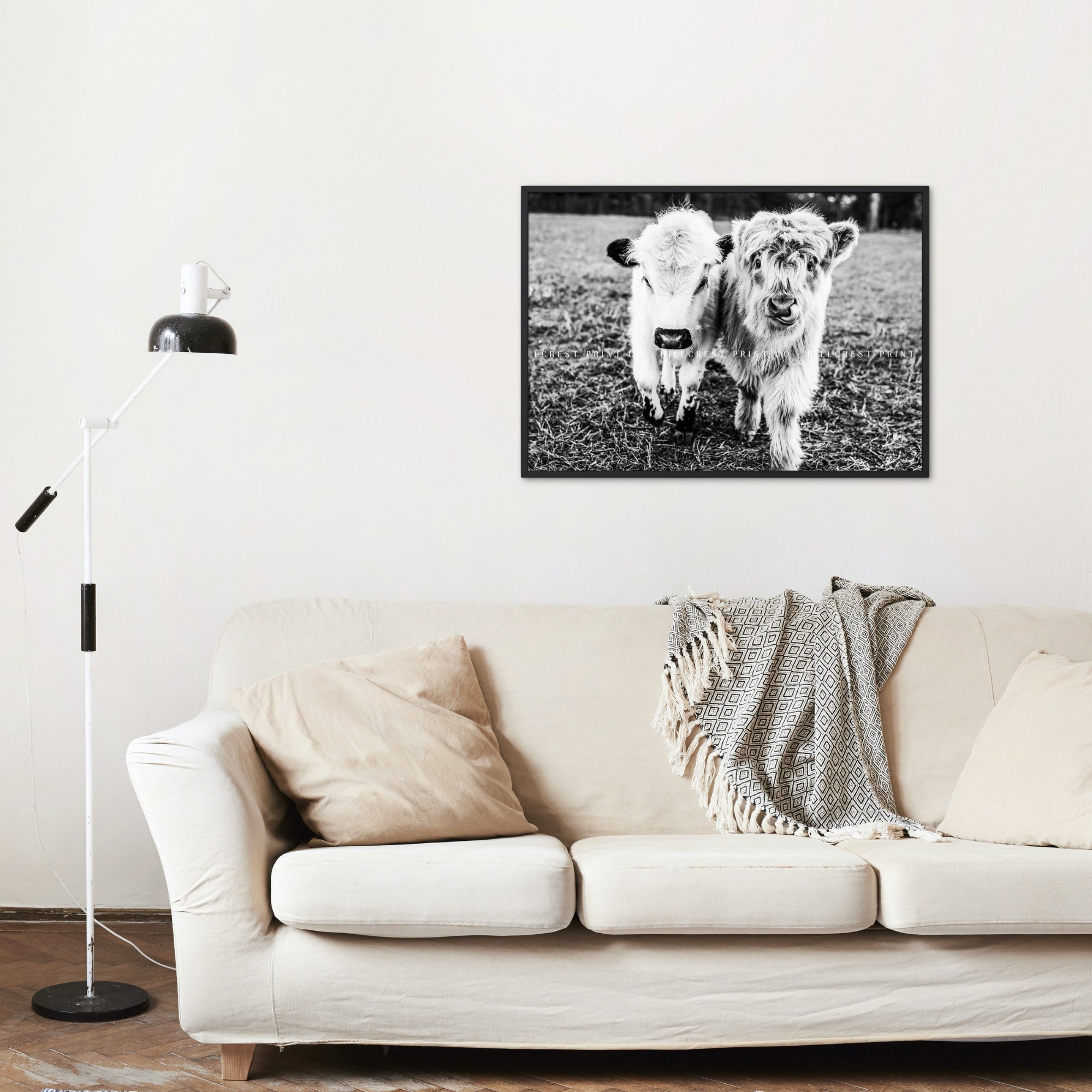 Mini Highland Cows Printable | Mini Cow Wall Art | Mini Highpark | Cow ...