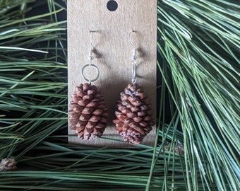 Medium Pinecone Earrings