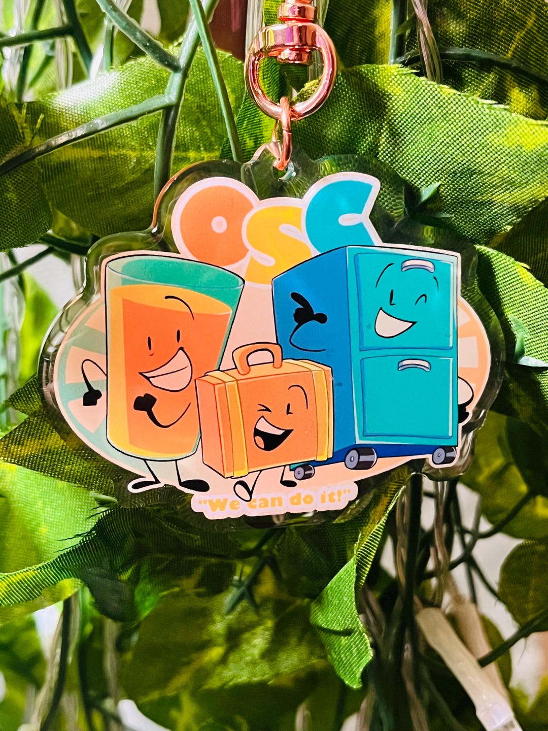 OSC OJ Suitcase and Cabby Inanimate Insanity Acrylic Charm - Etsy