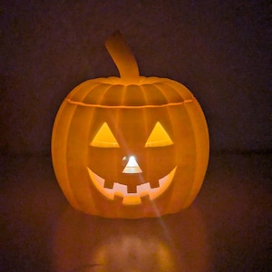 Home decor | Pumpkin light | Halloween| Seasonal Decor| Home Decorations| Fall Decor| Tea Light Pumpkin