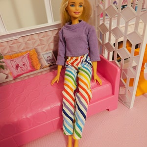 11.5 Inch Doll Pants and Top
