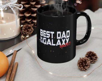 Pappa i galaxen-mugg, nördig fars dag-present