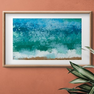 Ericeira, Portugal Surf Painting | + free gradient