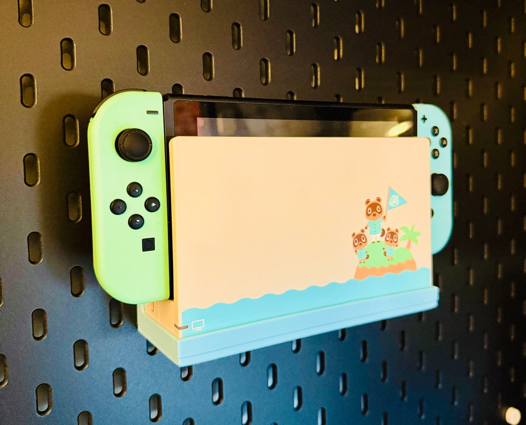 Stand/shelf for Nintendo Switch Dock for IKEA SKADIS & UPPSPEL ...