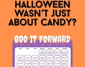 Halloween Kindness Calendar: Printable Family Activity + Boo Tags (PDF)