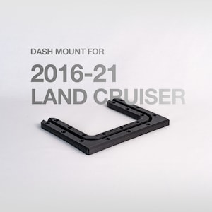 Toyota Land Cruiser Dash Mount (2016–2021 LC200) – OEM Style Phone Holder, Overland Dash Rail, Stealth SUV Interior Mod