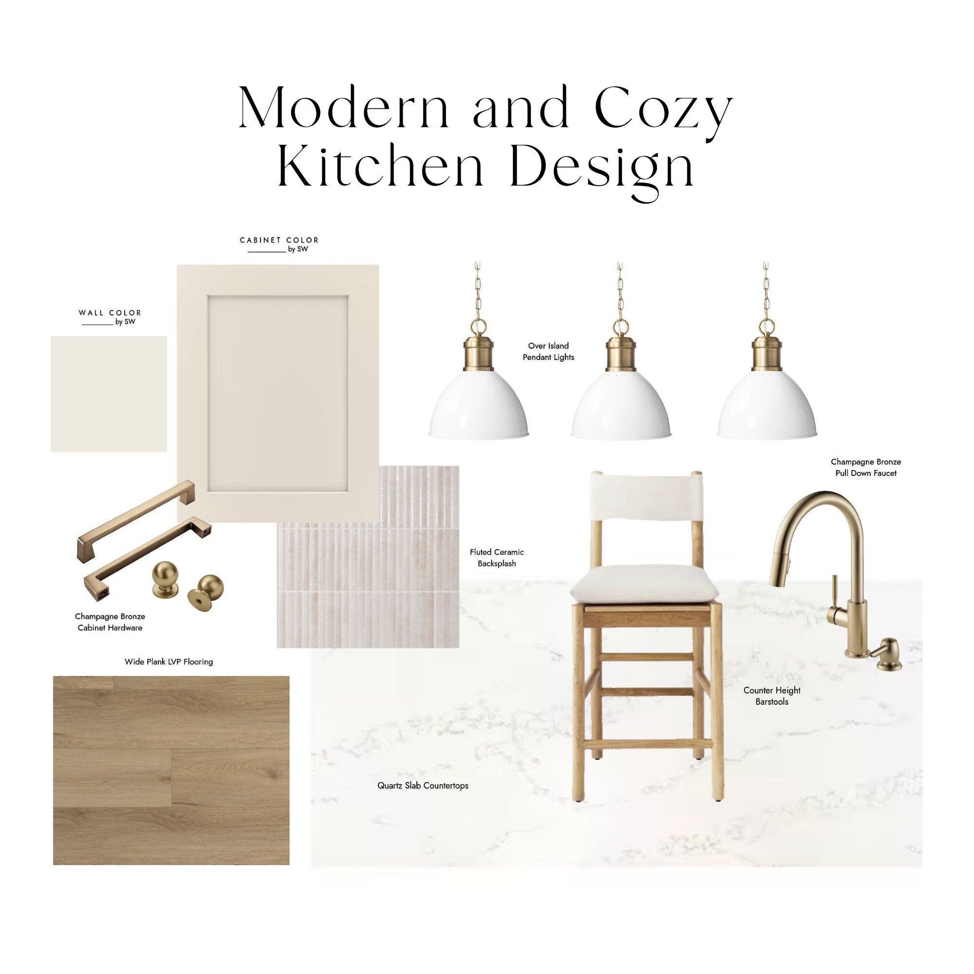 Modern and Cozy Kitchen Design Board : Interior Design | Home ...