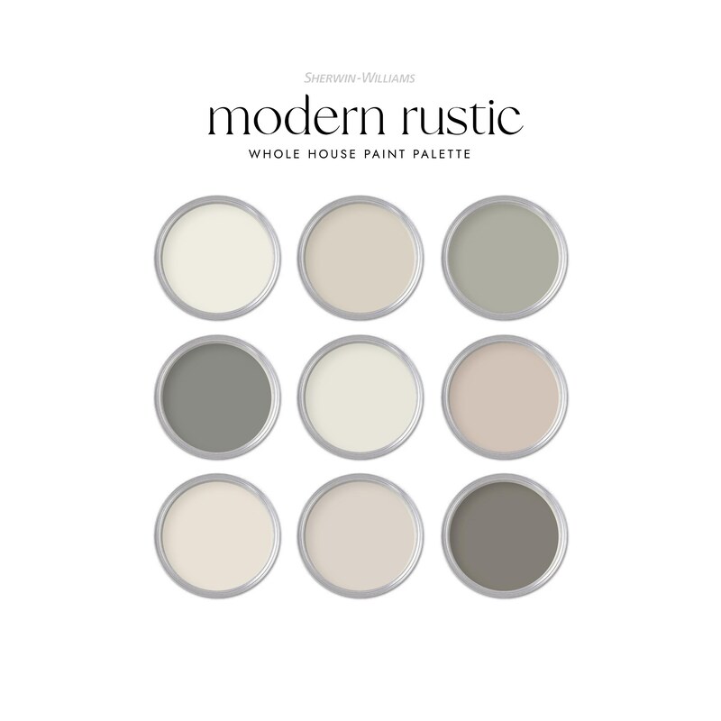 Rustic Paint Colors - Etsy