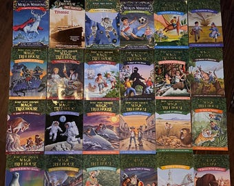Magic Tree House Books by Mary Pope Osborne, lot of 25 used