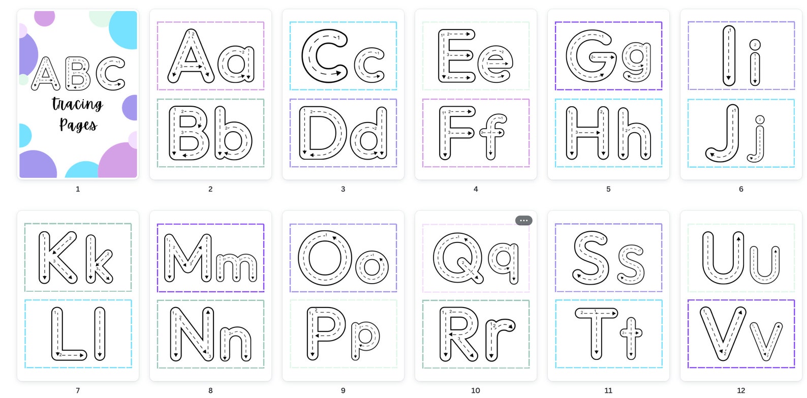 Fun and Educational ABC Tracing Pages for Kids Learn Letters With Ease