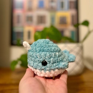 Mini Crochet Narwhal
