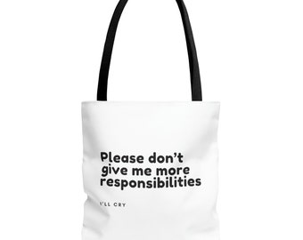 Please do not Tote Bag