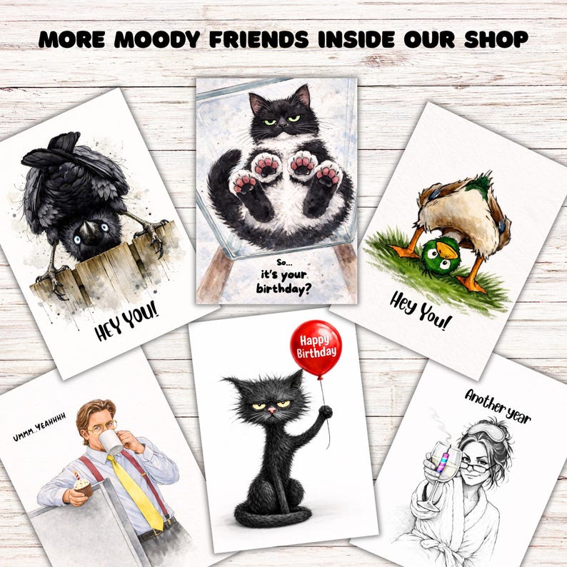 Funny Cat Birthday Card Printable – “obviously, I’m Gift Enough ...