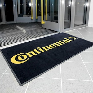 Personalized rug with name – custom text doormat, entrance rug, housewarming gift, name mat, individual doormat