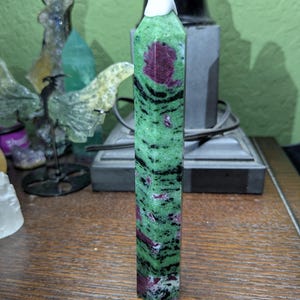 Ruby Zoisite 6&quot; Tower