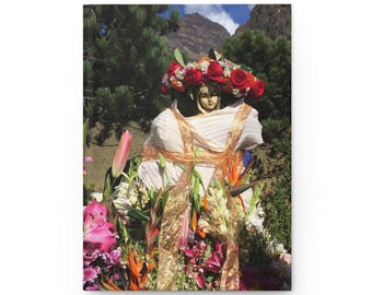 Sacred Mountain Landscape Hardcover Journal, Lined Notebook