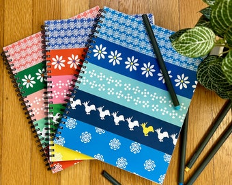 Kind Words Count Journal, Floral Spiral Notebook
