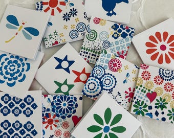 Gift Tags for All Occasions, Assorted Floral Kind Words Count Card Set