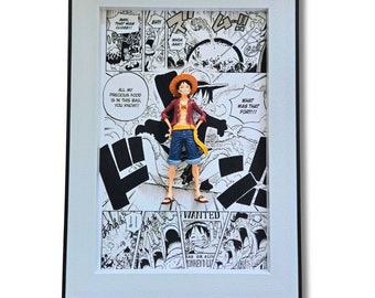3D Monkey D. Luffy (One Piece) Anime Wall Art Poster