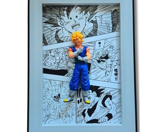 3D Super Vegito (Dragon Ball Z) Anime Wall Art Poster