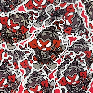 Chibi Rograkh, Son of Rohgahh | Magic the Gathering Inspired Decal | Laptop Hydroflask Water Bottle Decal | Kawaii Character | Cute Gift