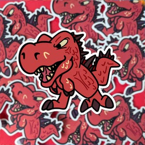 Chibi Etali, Primal Conqueror | Magic the Gathering Inspired Decal | Laptop Hydroflask Water Bottle Decal | Kawaii Character | Cute Gift