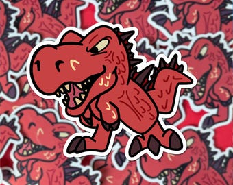 Chibi Etali Sticker: Magic the Gathering Inspired Kawaii Decal