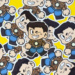 Chibi Silas Renn, Seeker Adept | Magic the Gathering Inspired Decal | Laptop Hydroflask Water Bottle Decal | Kawaii Character | Cute Gift