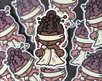 Chibi Tymna Sticker: Magic the Gathering Inspired Vinyl Decal