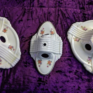 Vintage 1930s Porcelier Light Fixtures