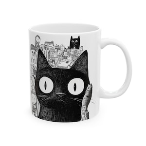 Studio Ghibli Montage Mug: Anime Lover Coffee Cup