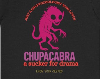 Chupacabra T-Shirt: Latin American Cryptid Legend, Paranormal Humor