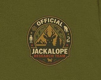 Jackalope Believer Shirt: Funny Cryptid Graphic Tee - Bella Canvas