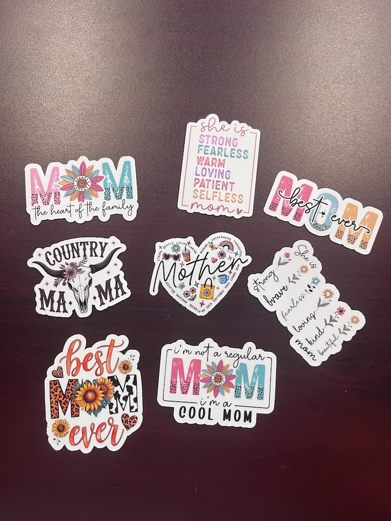 Sticker Mom Designs Mom Mothers Day Gift | Mother | Kobo Sticker | Mum | New Mom | Grandma ...