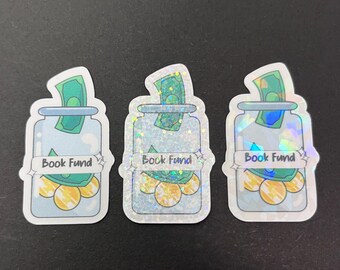 Book fund Vinyl Book stickers | Smut Reader | Gift for Reader | Bookish Sticker | Book Reader | Kindle Sticker | Vinyl Sticker |
