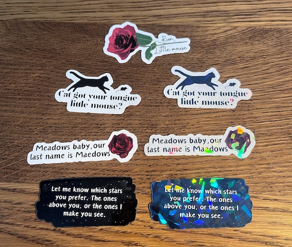 Haunting Adeline Vinyl Book Sticker | Smut Reader | Gift for Reader | Bookish Sticker | Book Reader | Kindle Sticker | Dark Romance