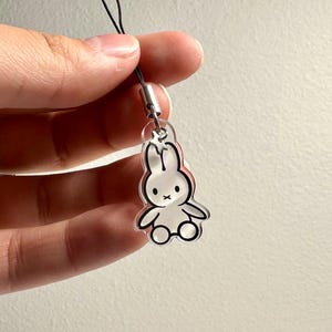 Miffy acrylic phone charm
