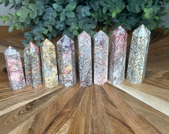 Leopard Skin Jasper Towers