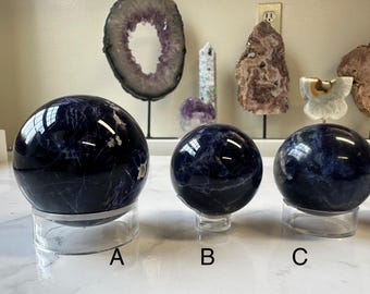 Stunning Sodalite Sphere YOU CHOOSE!