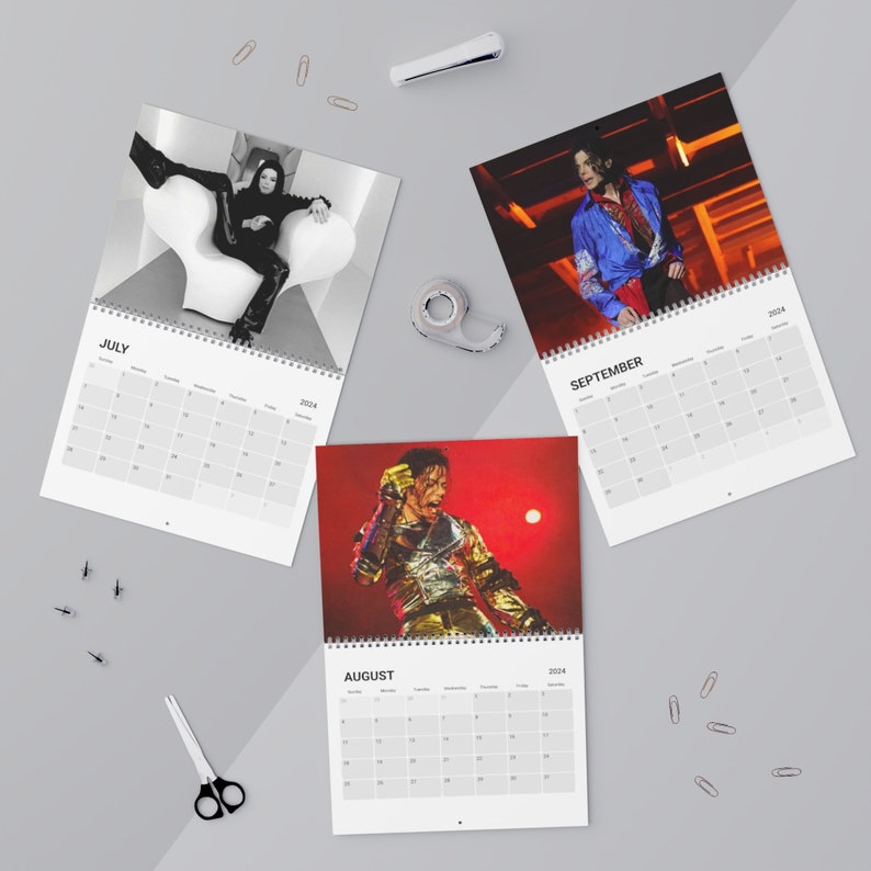 Michael Jackson Calendar 2024 Etsy