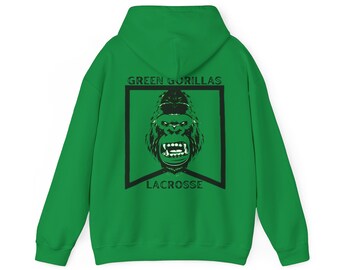 Adult Green Gorillas Hoodie