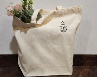 【GROVE】 GRVB_FLOWER TOTE BAG / 追跡付 GROVE ♥ GRVB_FLOWER TOTE BAG/追跡付