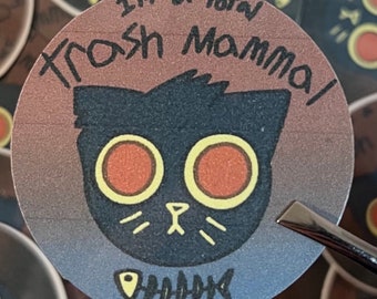 Night In The Woods “I’m a Total Trash Mammal!” Sticker