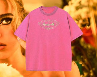 Main pop girl Addison - Oversized Tshirt Glow in the dark (COLORS) fan merch