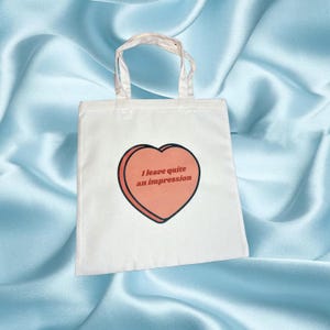 I leave quite an impression… Sabrina Carpenter TASTE TOTE BAG